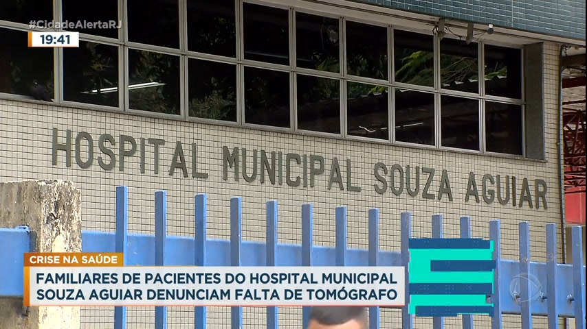 Vídeo: Pacientes denunciam falta de tomógrafo na principal emergência do centro do Rio