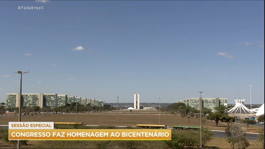 Vídeo: Congresso Nacional celebra bicentenário da Independência do Brasil em sessão especial