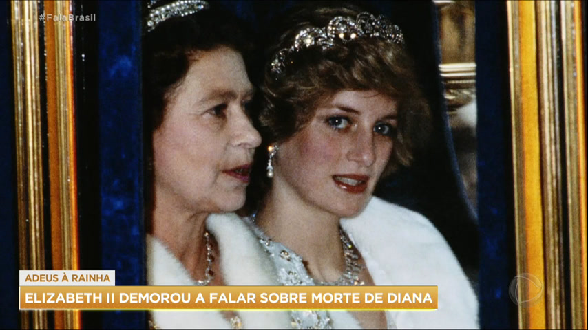 Vídeo: Raro pronunciamento sobre a morte da princesa Diana marcou a história da Rainha Elizabeth 2ª