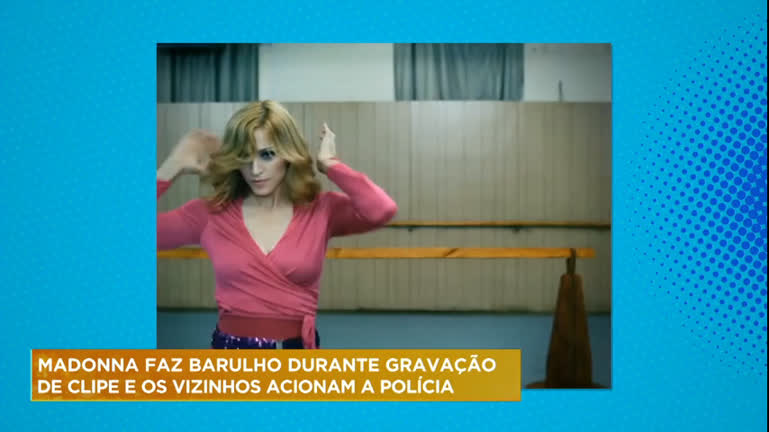 Vídeo: A Hora da Venenosa: vizinhos chamam a polícia para Madonna por música alta