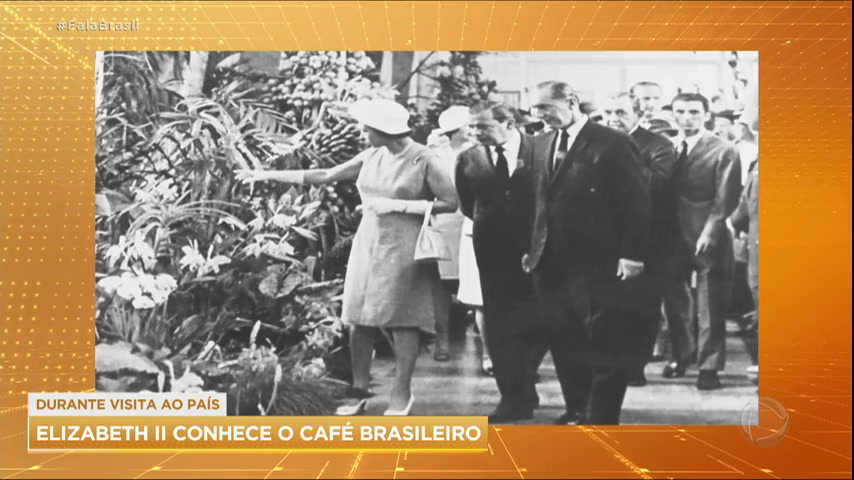 Vídeo: Elizabeth 2ª conheceu o café brasileiro durante visita a instituto de agronomia