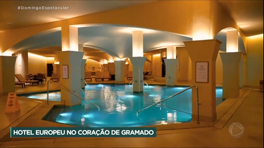 Vídeo: 50 por 1 : Alvaro Garnero visita complexo aquático em Gramado, na serra gaúcha