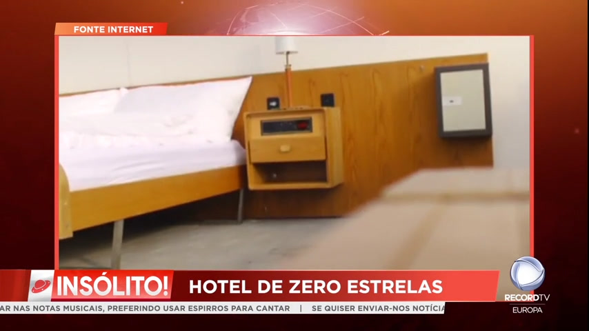 Vídeo: Hotel de Zero Estrelas