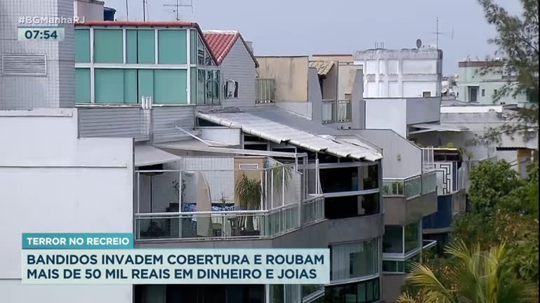 Vídeo: Criminosos invadem casa no Recreio dos Bandeirantes, zona oeste do Rio