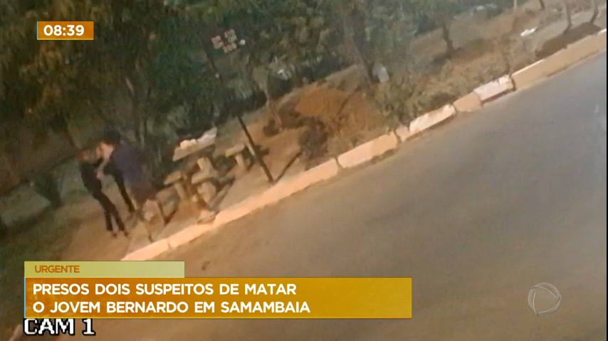 Vídeo: Polícia prende dois suspeitos de matar Bernardo Peres depois de um assalto em Samambaia (DF)