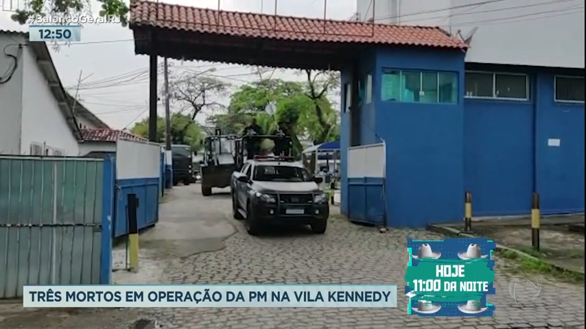 Vídeo: Três suspeitos são mortos durante operação da PM na Villa Kennedy