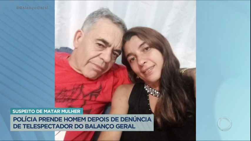 Vídeo: Polícia prende homem acusado de matar ex-namorada e ameaçar enteado