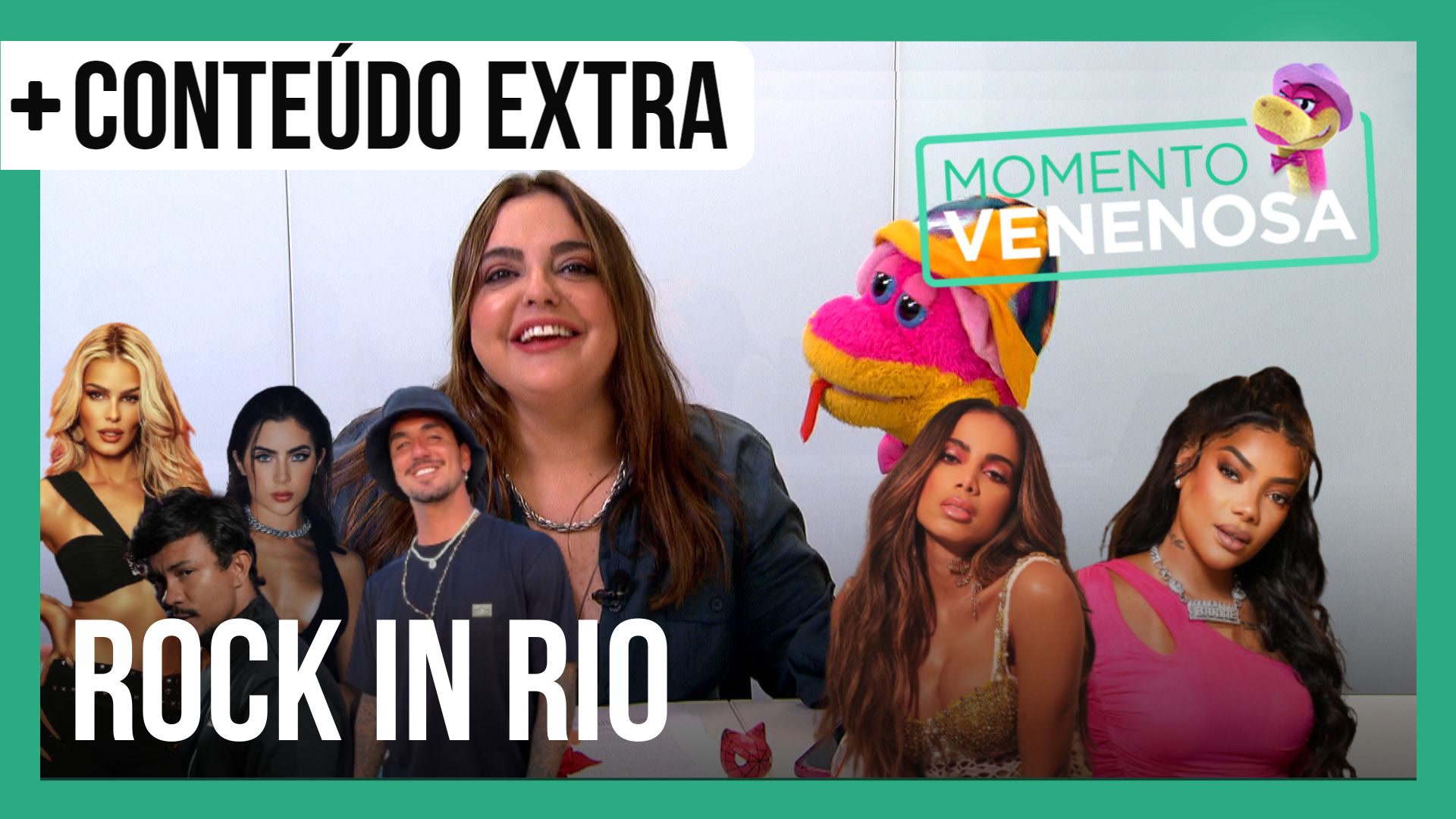 Vídeo: Treta entre Anitta e Ludmilla, pegação e famosos barrados: confira os bastidores do Rock in Rio | Momento Venenosa
