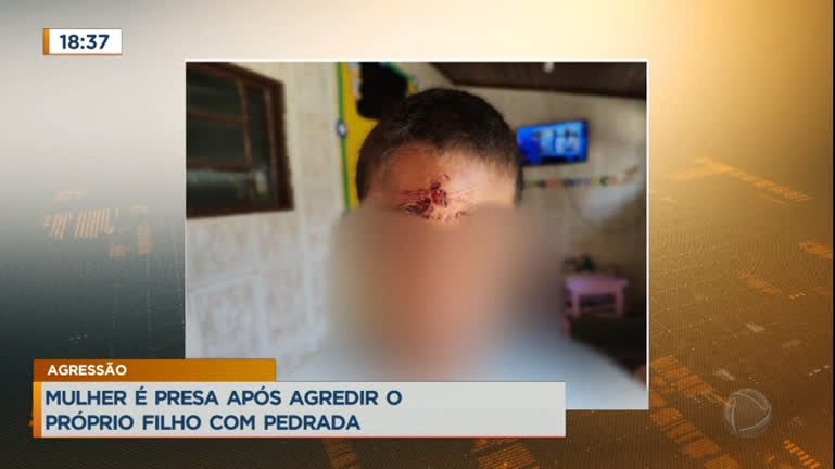 Vídeo: Mulher é presa após agredir filho de 7 anos no DF