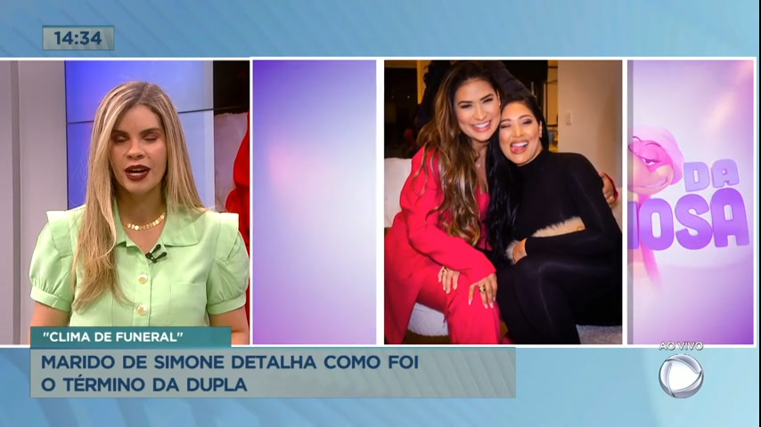 Vídeo: Marido de Simone fala sobre separação da dupla sertaneja
