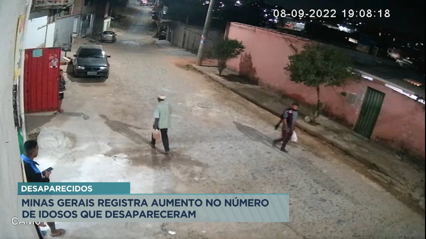 Vídeo: Minas Gerais registra aumento no número de idosos desaparecidos