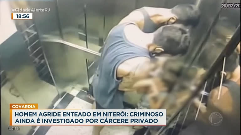 Vídeo: Homem é flagrado agredindo enteado de 4 anos em Niterói (RJ)
