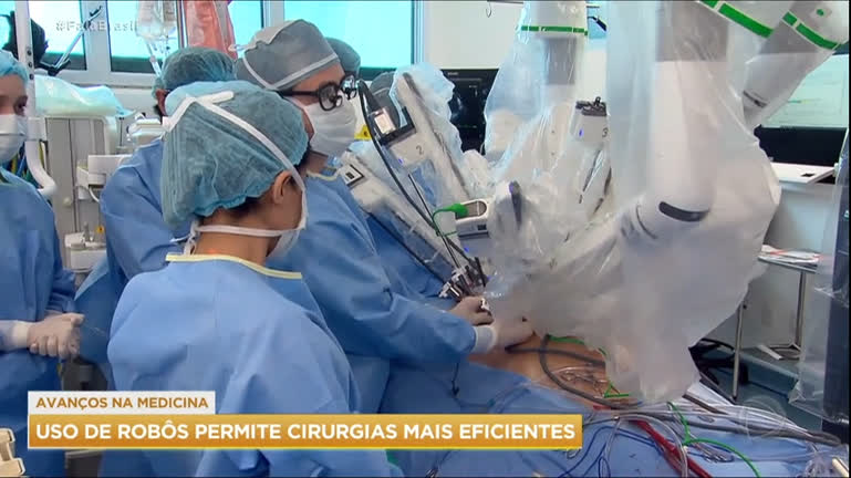 Vídeo: Hospitais usam tecnologia robótica para realizar cirurgias