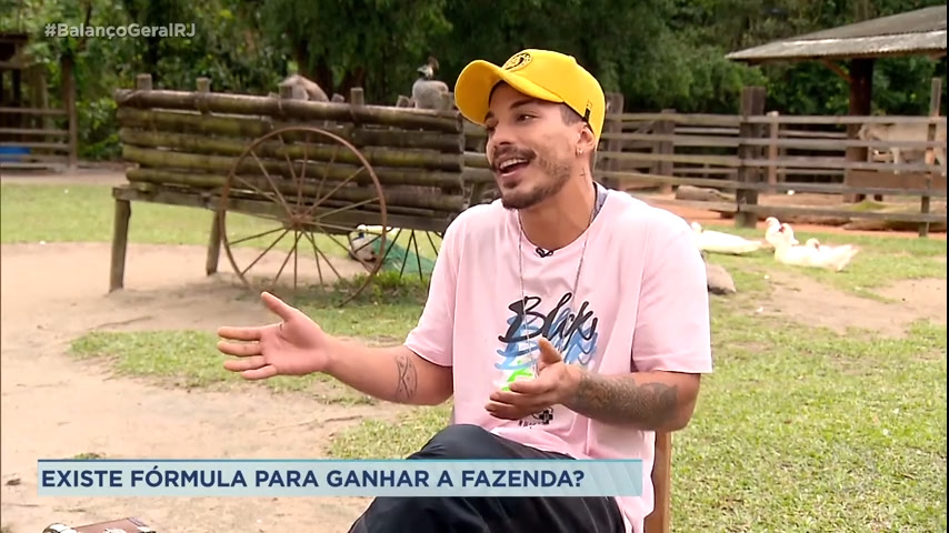 Vídeo: Douglas Sampaio revela fórmula para ganhar A Fazenda