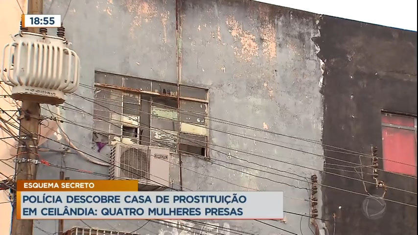 Vídeo: Polícia descobre casa de prostituição em Ceilândia