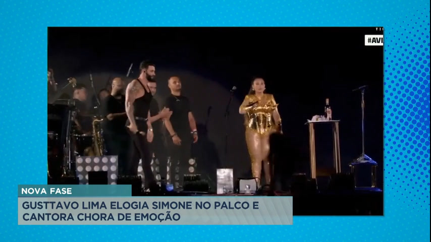 Vídeo: A Hora da Venenosa: Gusttavo Lima faz Simone chorar em show