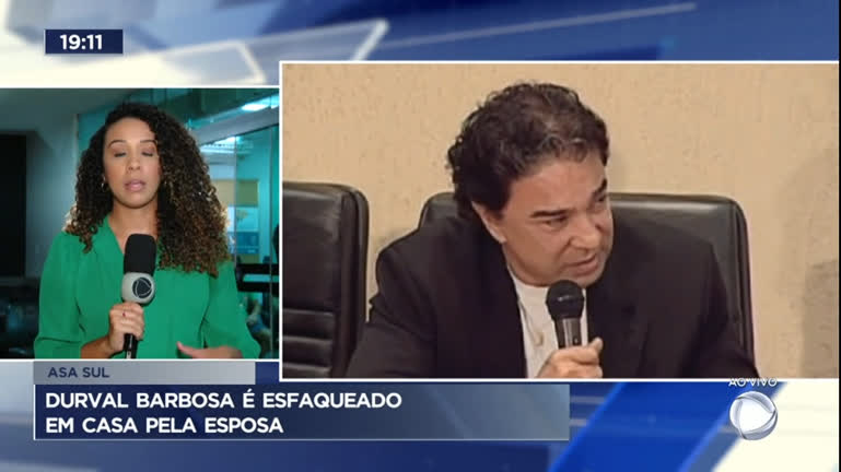 Vídeo: Durval Barbosa, delator da Caixa de Pandora, é esfaqueado pela esposa no DF