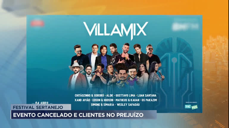 Vídeo: Clientes de festival Villa Mix cancelado em 2020 ainda não receberam dinheiro de volta