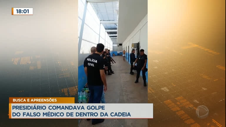 Vídeo: Suspeitos de extorquir dinheiro de pacientes internados são presos no DF