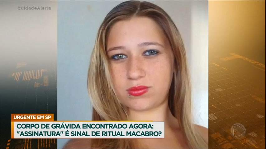 Vídeo: Jovem grávida é encontrada morta em terreno deserto no interior de São Paulo