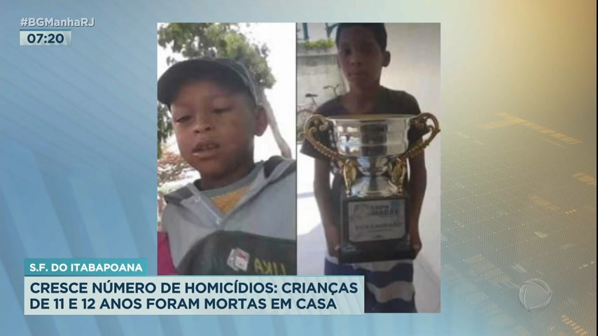 Vídeo: Duas crianças são mortas dentro de casa no norte do RJ