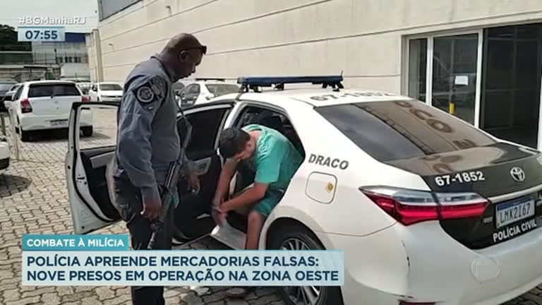 Vídeo: Polícia prende suspeitos em operação contra a milícia na zona oeste do Rio