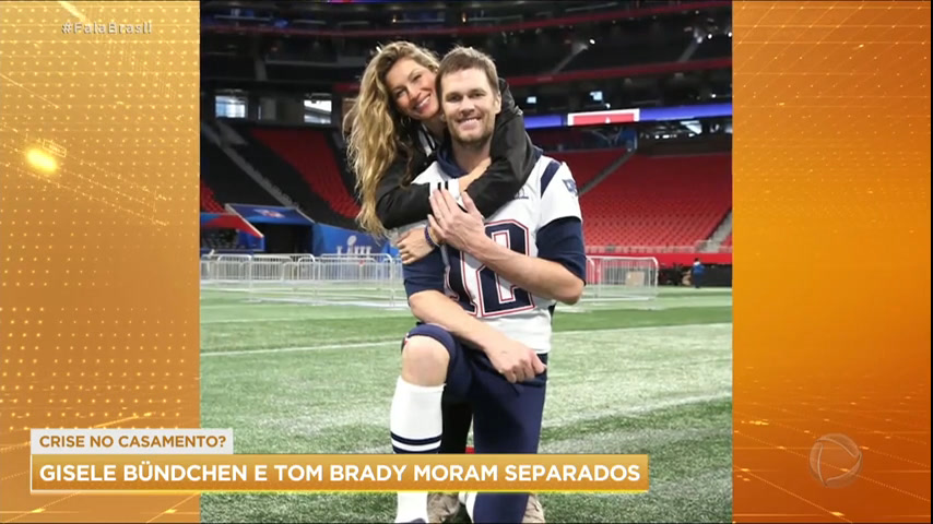 Vídeo: Gisele Bündchen e Tom Brady podem estar em crise no casamento