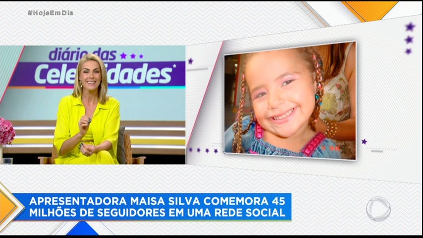 Vídeo: Maísa Silva celebra a marca de 45 milhões de seguidores em rede social