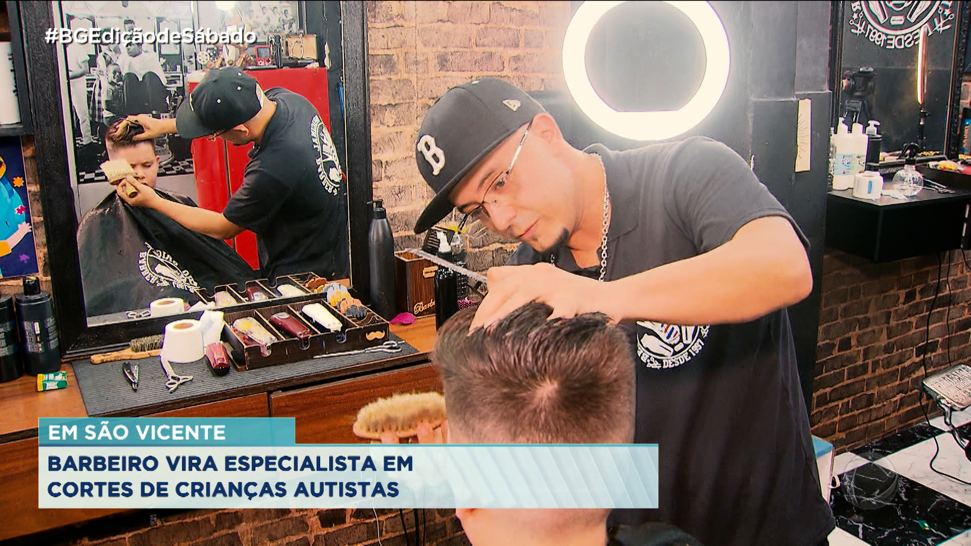 Vídeo: Barbeiro se especializa em atendimento á autistas