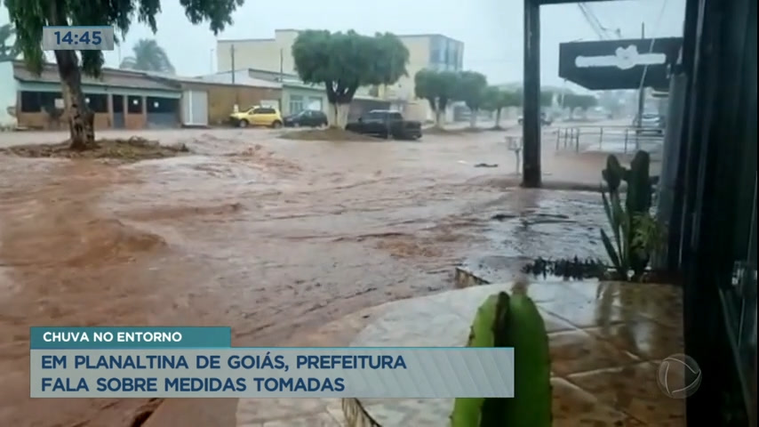 Vídeo: Prefeitura de Planaltina de Goiás fala sobre medidas após chuvas
