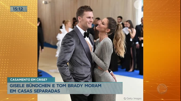 Vídeo: Rumores sobre a separação de Gisele Bündchen e Tom Brady ganham força