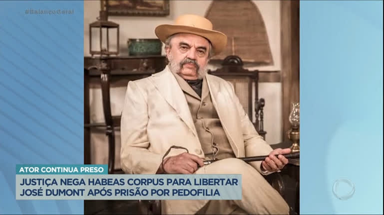 Vídeo: José Dumont tem habeas corpus negado pela Justiça