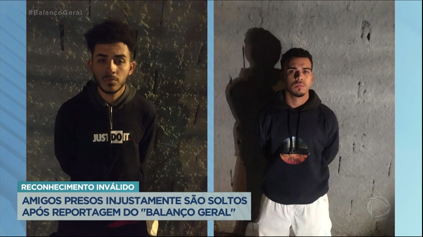 Vídeo: Amigos presos injustamente são soltos após reportagem do Balanço Geral