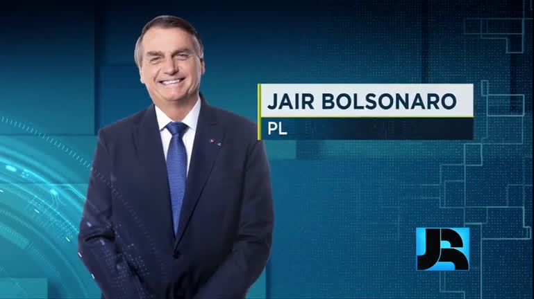 Vídeo: Jair Bolsonaro é o primeiro candidato a participar da sabatina das eleições no Jornal da Record