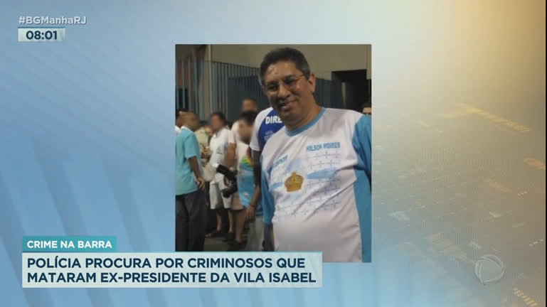 Vídeo: Ex-presidente da Vila Isabel é morto a tiros na zona oeste do Rio