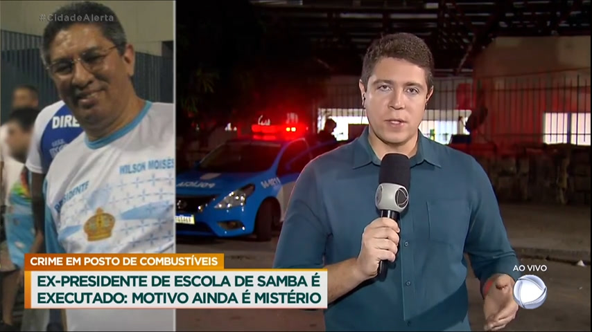 Vídeo: Polícia investiga assassinato do ex-presidente da escola de samba Vila Isabel