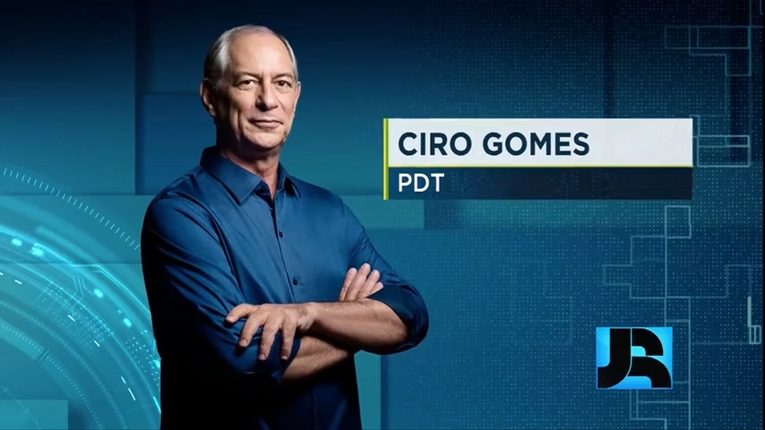 Vídeo: Jornal da Record desta terça-feira entrevista candidato Ciro Gomes (PDT)