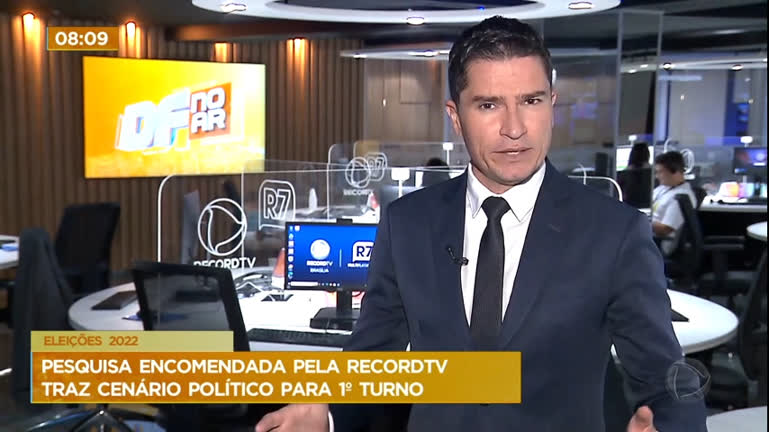 Vídeo: Pesquisa encomendada pela Record TV traz cenário político para o 1° turno