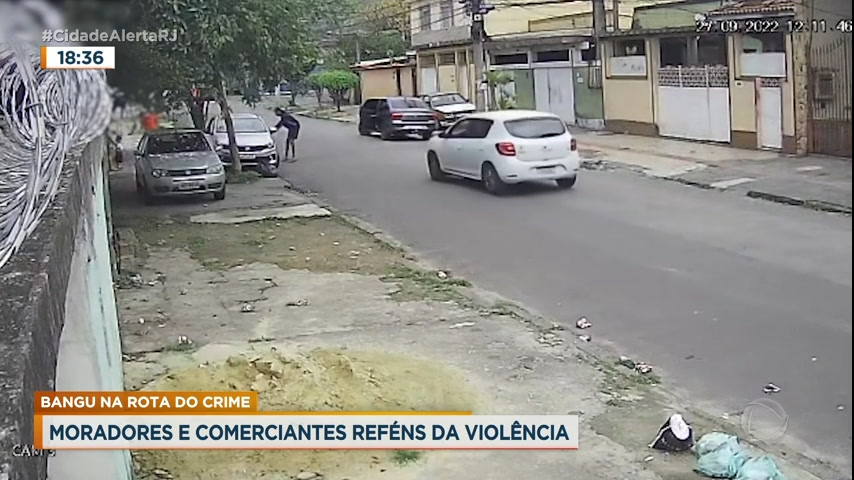 Vídeo: Moradores e comerciantes denunciam aumento da violência em Bangu (RJ)