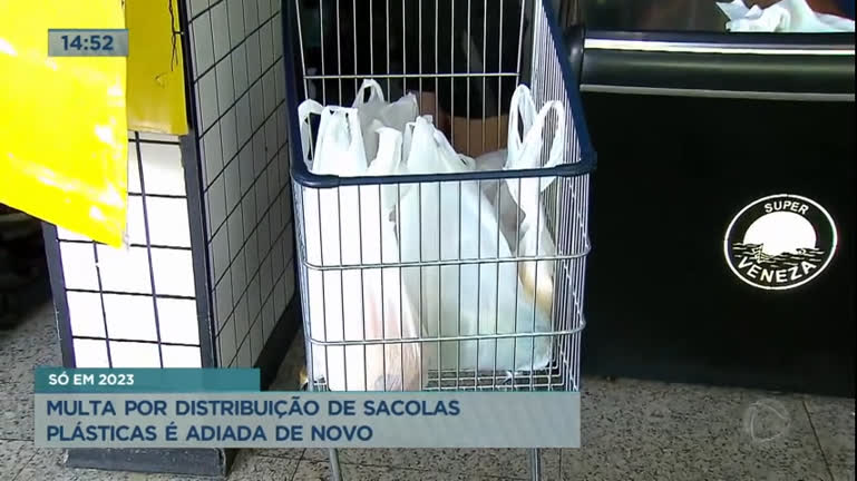 Vídeo: Multa por distribuição de sacolas plásticas é adiada