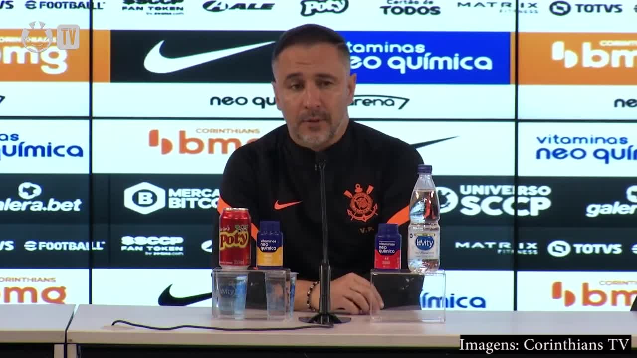 Vídeo: Vítor Pereira analisa vitória do Corinthians: 'Fomos surpreendidos'