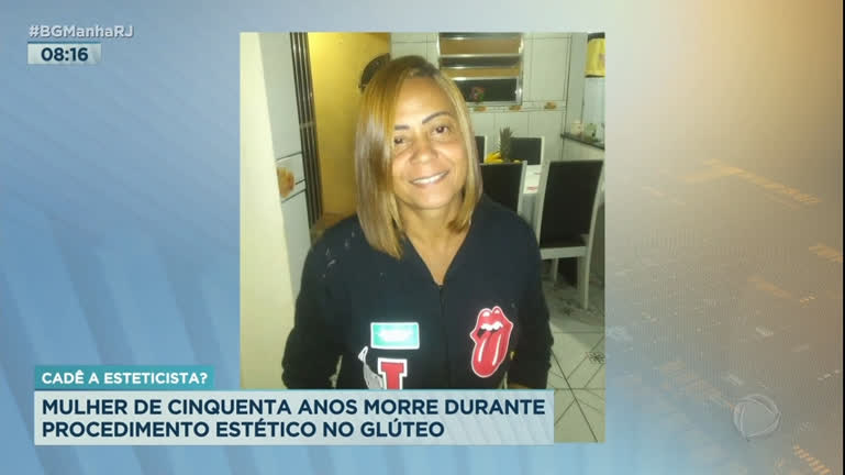 Vídeo: Mulher morre após procedimento nos glúteos na zona oeste do Rio