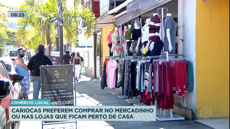 Vídeo: Pesquisa revela que cariocas são os que mais valorizam comércios locais na América Latina