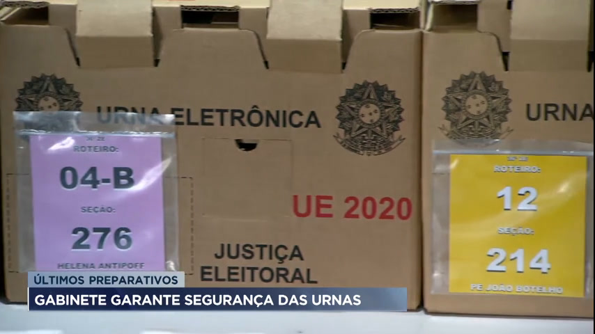 Vídeo: TRE garante segurança das urnas eleitorais