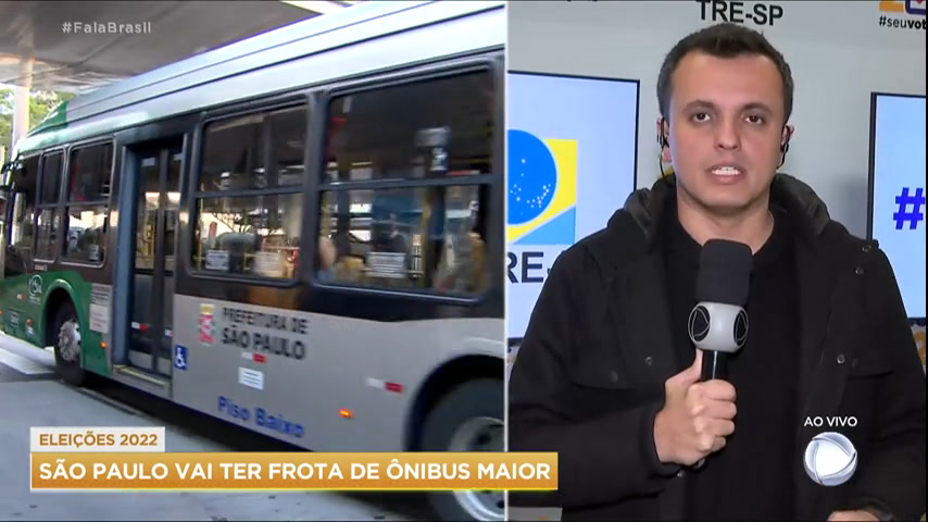 Vídeo: Eleições 2022: São Paulo vai ter frota de ônibus maior neste domingo (2)