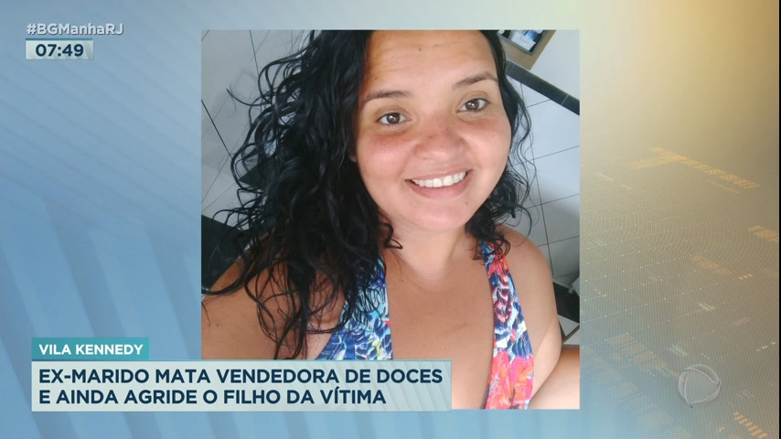 Vídeo: Vendedora de doces é morta pelo ex-marido na zona oeste do Rio