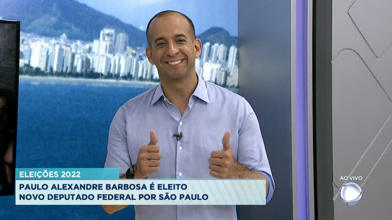Vídeo: Paulo Alexandre Barbosa é eleito Deputado Federal