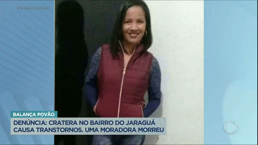 Vídeo: Balança Povão: Moradora sofre acidente em cratera no Jaraguá (SP) e morre