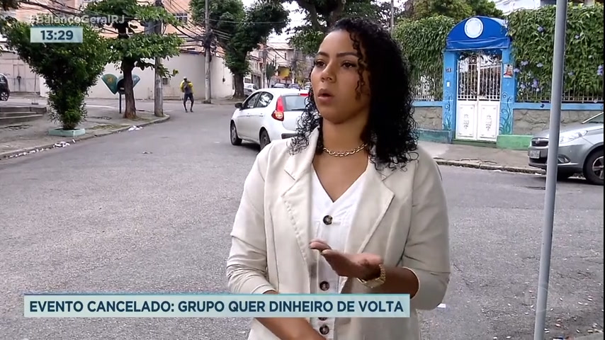 Vídeo: Profissionais da área da beleza tentam receber dinheiro de volta após evento ser cancelado no Rio