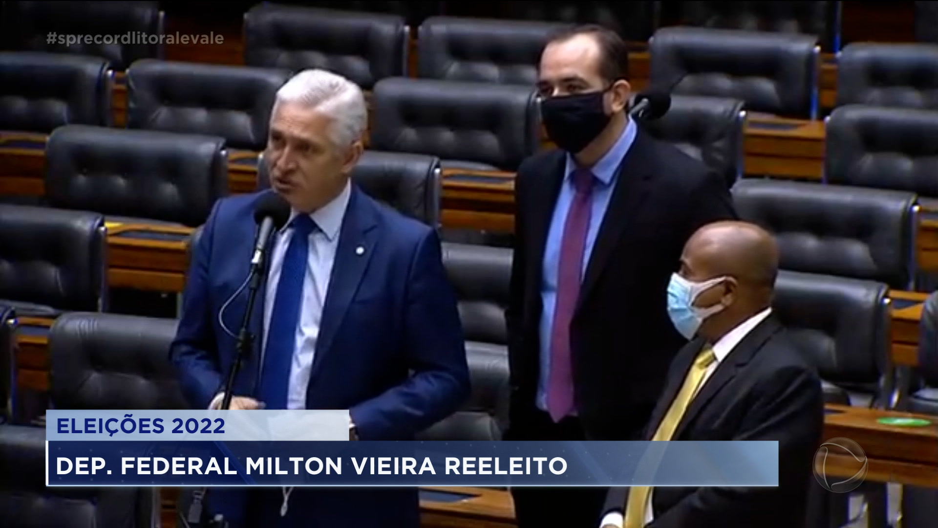 Vídeo: Milton Vieira é reeleito deputado federal
